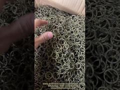 Vea por qué elegir cortinas de malla con anillo de cadena de cobre para cortinas interiores de 10 mm