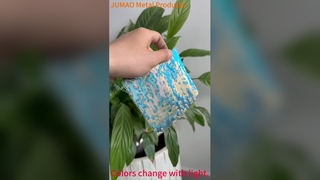 La ventana colorida del metal defiende el color decorativo del descoloramiento del color de la pendiente de la malla de alambre