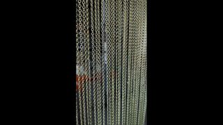Video de producción de fábrica de cortinas de doble gancho de metal