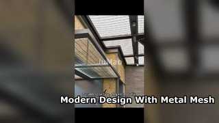 Malla arquitectónica moderna para un diseño interior impresionante
