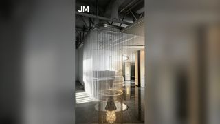 Cortinas de malla arquitectónicas modernas de cortinas de bobina de aluminio