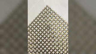 Malla metálica arquitectónica moderna para diseño de interiores