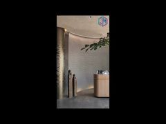 Cortina de agua interior para área de recepción