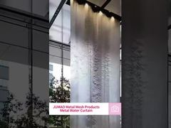 Cortinas de malla metálica con pantalla de agua para privacidad, cortina de agua, separador de ambientes