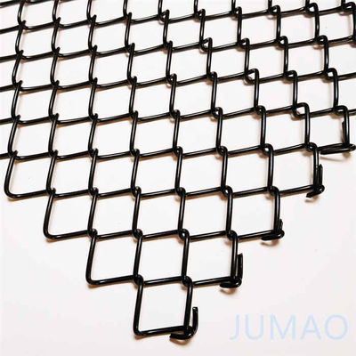 16mm agujero enrollado Flexible de la chimenea de malla de cortina de pantalla de pantalla