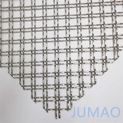SS304 Acero inoxidable arquitectónico paneles de malla de metal tejido decorativo OEM