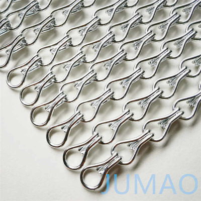 Cortinas de cercas de cerraduras de aluminio