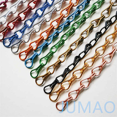 Cortinas de enlace de cadena de metal pesado de 1,5 mm a 2 mm