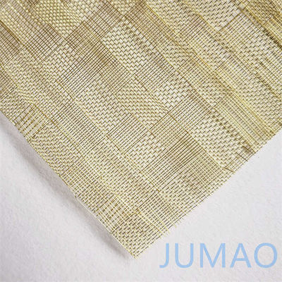 Vidrio laminado de malla de metal tejido de 3 mm arquitectónico