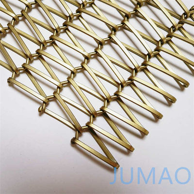 SUS316 Dividor de espacio interior de la habitación con malla de alambre decorativa