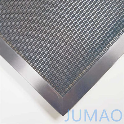 Pantalla de malla metálica decorativa 1x3