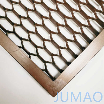 PVDF Expanded Metal Sheet 4x8 Panel de pared de malla de XPM