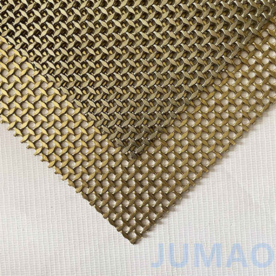 2m de ancho Decorativo arquitectónico de malla de alambre Funiture Mesh personalizable