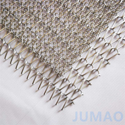 Max textura de la cortina de malla de metal sin restricciones con perforaciones de diamantes