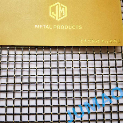 Superficie de acero brillante o incrustada de malla de acero decorativa