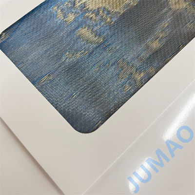 Color personalizado de malla de vidrio laminado posibilidades de diseño para decoraciones de interiores