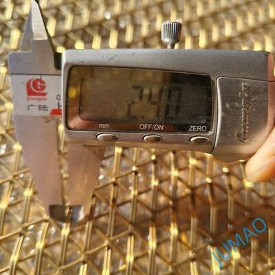 Pantalla de sala de malla de alambre tejida de acero inoxidable duradera para soluciones de privacidad en oficinas