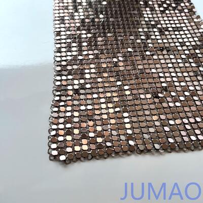 Cortinas de lentejuelas metálicas brillantes resistentes a la corrosión, ideales para fondos de bodas y cafeterías