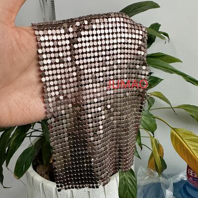 Pantalla interior decorativa de la partición de las cortinas de la lentejuela del metal de la cortina de malla metálica