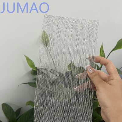 Pantalla divisora de malla de vidrio laminada de etiquetas multicolores con espesor de panel de 1-3 mm