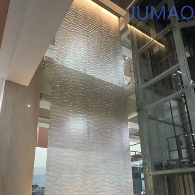 Sistema de Cortina de Cascada de Metal con Bomba para Decoración de Paisajes Interiores
